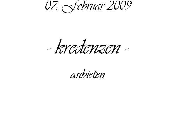 kredenzen - anbieten