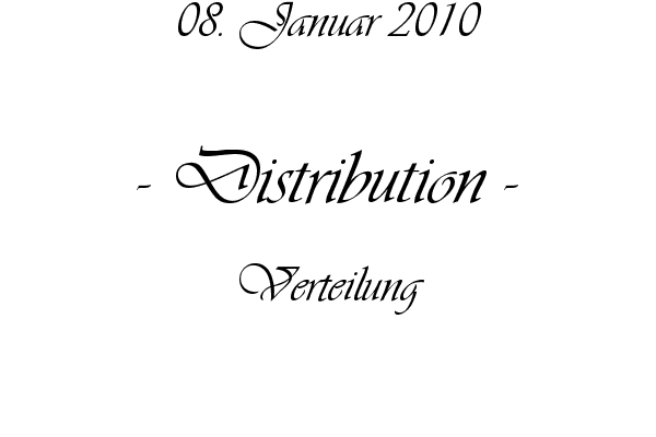 Distribution - Verteilung