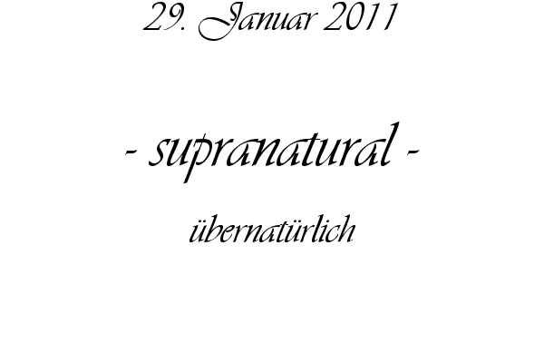 supranatural - �bernat�rlich