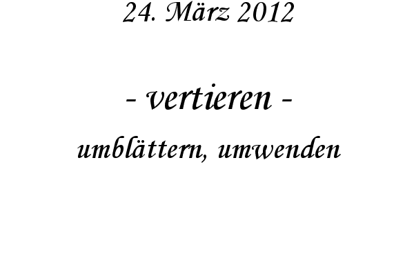 vertieren - umbl�ttern, umwenden