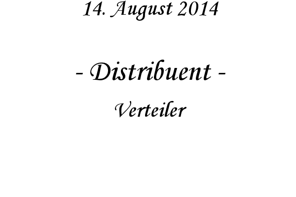Distribuent - Verteiler
