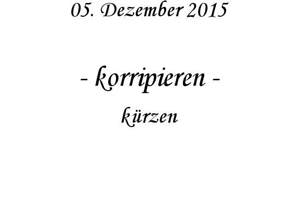 korripieren - krzen
