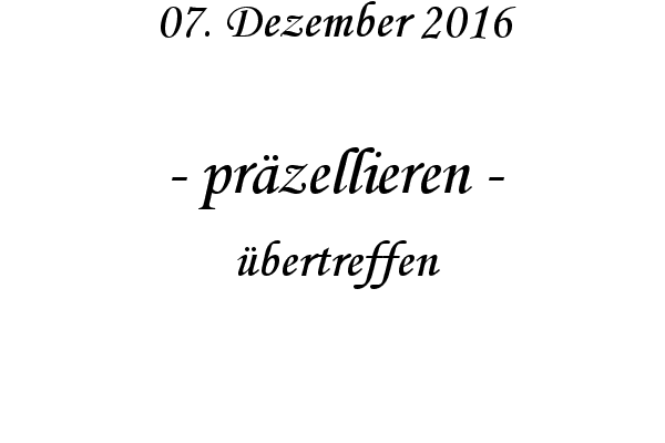 przellieren - bertreffen
