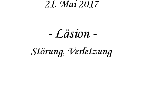 Lsion - Strung, Verletzung
