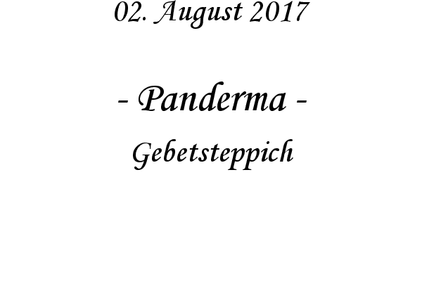Panderma - Gebetsteppich
